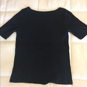 Navy Ann Taylor Top